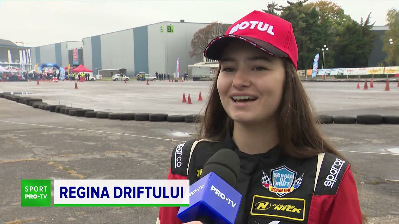 Sport.ro: O romanca e regina Europei la drift! Și n-are nici măcar permis
