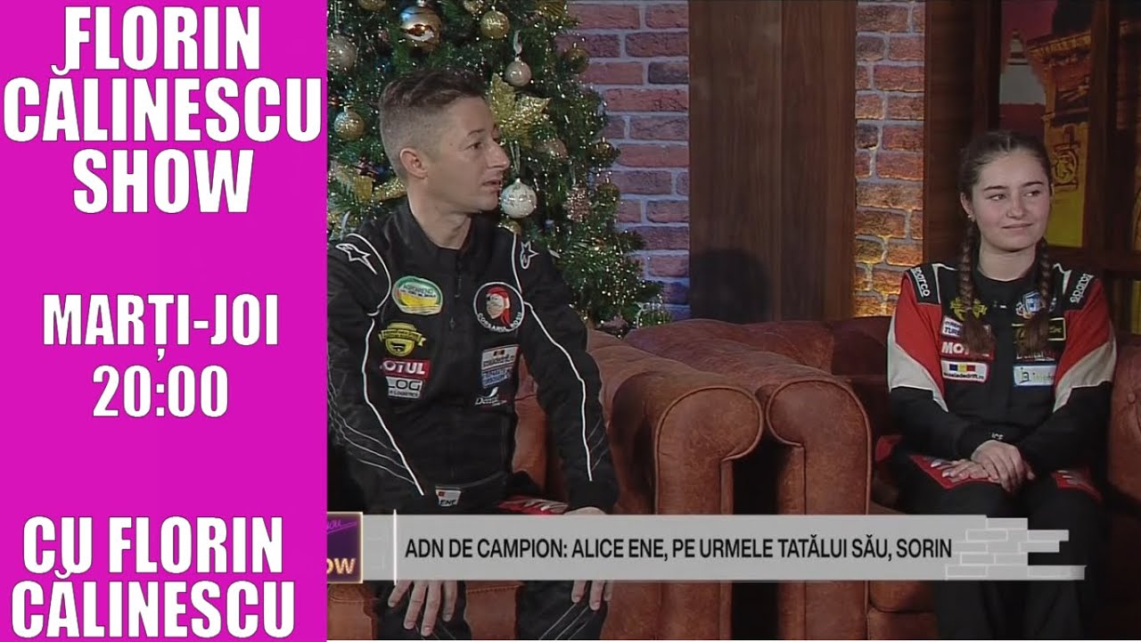 Florin Călinescu Show: ALICE ENE: „ANUL ACESTA AM AVUT 4 ACCIDENTE”. TITLUL DE „CAMPIOANĂ” NU SE DOBÂNDEȘTE UȘOR